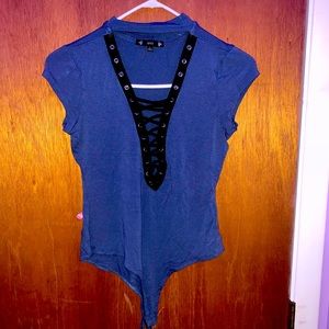 Blue body suit from Charlotte Russe! Never worn!